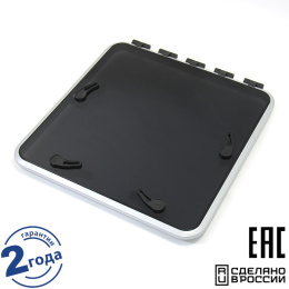 Люк палубный подъемный Фрегат 660x660 (монтажный размер 620х620) R42 5" без противоскользящих полос