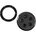 Смотровой лючок 110 мм черный CAN-SB (SP2513)