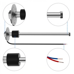 Датчик уровня топлива и воды 150 мм, 0~190 Ом (EU) Ultraflex (S5-E150 K)