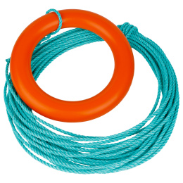Кольцо спасательное плавучее КСП-02 (линь 8мм, 30м)