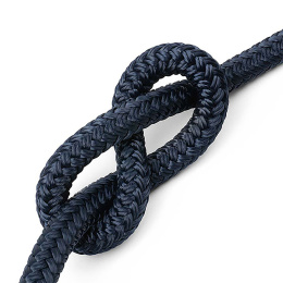 Трос швартовый 10мм*6м 16-прядный синий с огоном 30см Петроканат (115015Р)