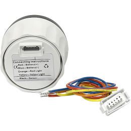 Указатель уровня топлива 0-190 Ом бел/нерж (WS) KUS (KY10100)