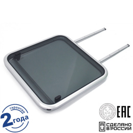 Люк палубный Альбатрос сдвижной 580х580 мм дымчатый (030801T)