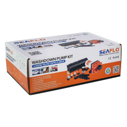 Комплект помывочный SeaFlo 12В 15 л/мин 55PSI 3.8 бар (SFWP1-040-055-42A)