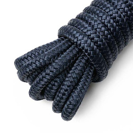 Трос швартовый 10мм*9м 16-прядный нагрузка 1200 кг синий Петроканат (115011P)