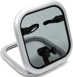 Люк палубный Альбатрос распашной 400х400 мм дымчатый (030824T)