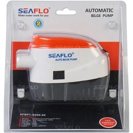 Помпа осушительная автомат 12В 600GPH (38 л/мин) SeaFlo (SFBP1-G600-06)