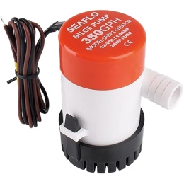 Помпа осушительная 12В 350GPH (22 л/мин) SeaFlo (SFBP1-G350-01)