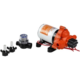 Помпа водоподающая мембранная SeaFlo 12В 10 л/мин 3.1 бар 6А (SFDP1-028-045-33)