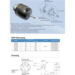 Гидравлическая система рулевого управления до 350 л.с Sea First (MO350H-R1-25)