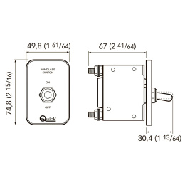Автоматический предохранитель Quick 60А (FDWCB0600000A00, 10267690)
