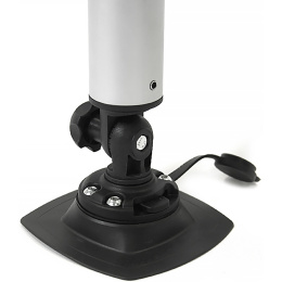 Держатель спиннинга торцевой на баллон быстросъемный, алюминий (030636T)