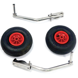 Комплект колес транцевых 310 мм быстросъёмных усиленных Zn (060218T, 10269419)