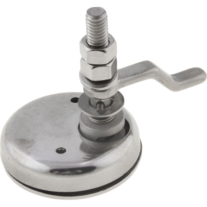 Ручка палубная потайная 64х75 мм нержавеющая сталь (007189)