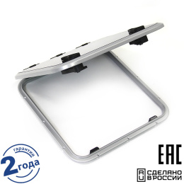 Люк палубный низкопрофильный Фрегат 547x547 мм R42.5 (030874T)