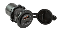 Разъем USB QC3.0 5в 2.4А и USB QC4.0