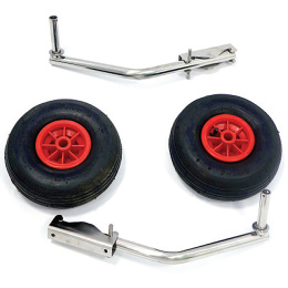 Комплект колес транцевых 310 мм быстросъёмных для НЛ типа Ротан усиленные (060214T, 10269404)