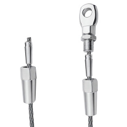 Наконечник троса типа норсеман рым 7 мм (нерж 10014573)