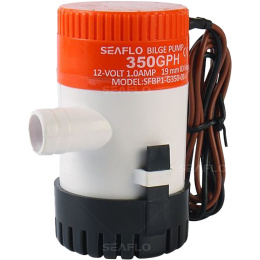 Помпа осушительная 12В 350GPH (22 л/мин) SeaFlo (SFBP1-G350-01)