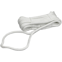 Трос швартовый 10мм*10м белый 18-прядный Santong Rope (STMLW04)