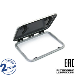 Люк палубный низкопрофильный Фрегат 497x367 мм R42.5 (030876T)