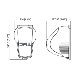 Автопереключатель поплавковый с защитным кожухом (10051)