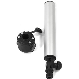 Держатель спиннинга торцевой на леер быстросъемный, алюминий (030640T)