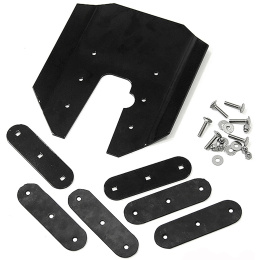 Гидрокрыло для подвесного лодочного мотора 2,5-3,5 л.с., монтаж без сверления (080201T)