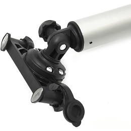 Держатель спиннинга торцевой на Т-образный профиль быстросъемный, алюминий (030648T)