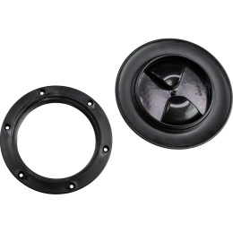 Смотровой лючок 203 мм (8") черный Osculati (20-207-20)