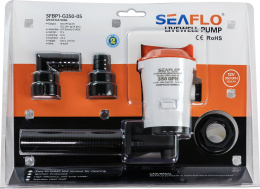 Аэратор горизонтальный 12В 350GPH (22 л/мин) SeaFlo (SFBP1-G350-05)