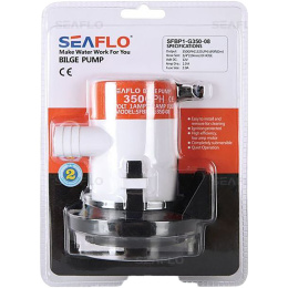 Помпа осушительная 12В 350GPH (22 л/мин) SeaFlo (SFBP1-G350-08)