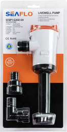 Аэратор вертикальный 12В 350GPH (22 л/мин) SeaFlo (SFBP1-G350-04)