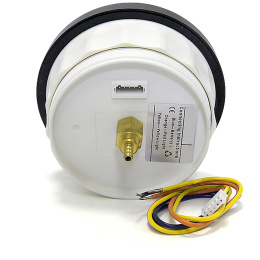 Спидометр под трубку Пито 0-55 узлов бел/нерж (WS) KUS (KY18101)