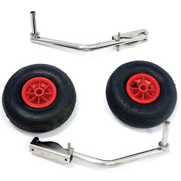 Комплект колес транцевых 260 мм быстросъёмных для НЛ типа Ротан (060213T, 10269401)