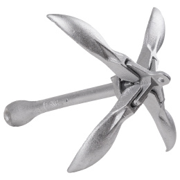 Якорь-кошка 4 кг складной оцинк (тип A) (0107-0704)