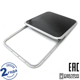 Люк палубный сдвижной Альбатрос ACR (акрил) 850x800 (030805T)