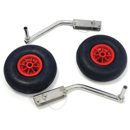 Комплект колес транцевых 310 мм удлиненных усиленных для НЛ типа Ротан (060204T)