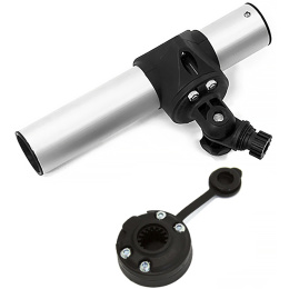 Держатель спиннинга сквозной на палубу быстросъемный, алюминий (030624T)