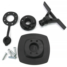 Утка (Кнехт) швартовая c креплением на баллон с замком быстросъемным (020251T)