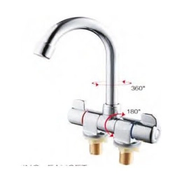 Кран для умывальника холод/горяч вода Marine Rocket (4620136022927)