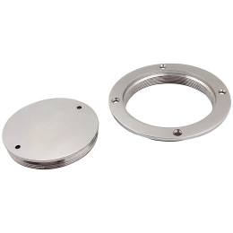 Лючок смотровой 82 мм (3'') нерж сталь (10249643)