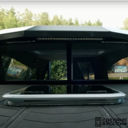 Люк палубный Альбатрос распашной 700х700 мм дымчатый (030830Т)