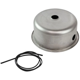 Мойка круглая 300 мм стекл крышка Marine Rocket (MR532CSS)