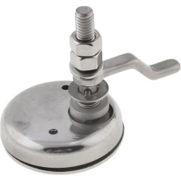 Ручка палубная потайная 64х75 мм нержавеющая сталь (007189)