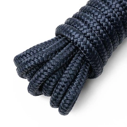 Трос швартовый 12мм*9м 16-прядный нагрузка 1600 кг синий Петроканат (115012P)