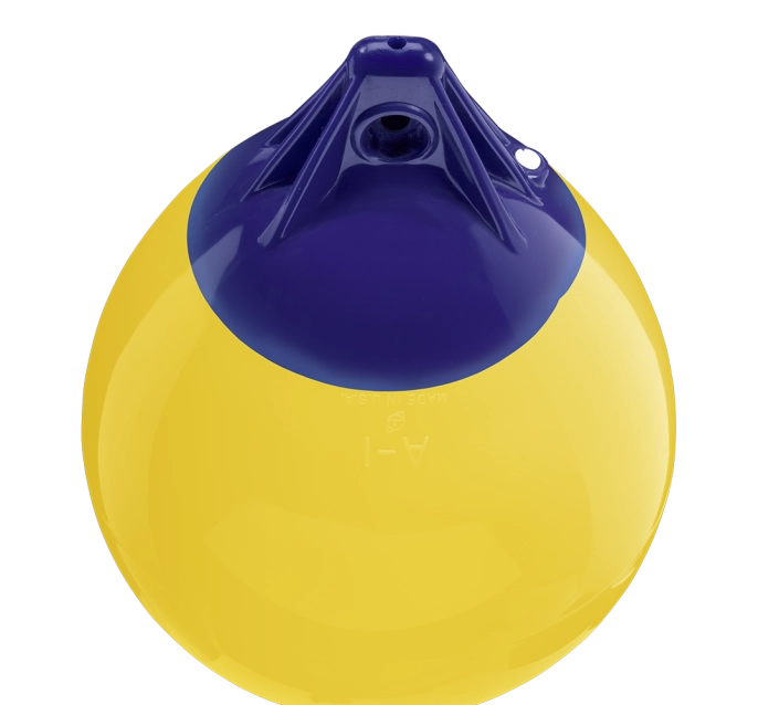Буй Polyform U.S. A1 279х381 мм швартовый надувной жёлтый (50-766-620)