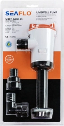 Аэратор вертикальный 12В 350GPH (22 л/мин) SeaFlo (SFBP1-G350-04)