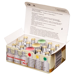 Набор патронов Сигнал охотника №3 металл 15 штук (СОМ-15)