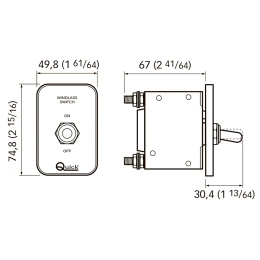 Автоматический предохранитель Quick 100А (FDWCB1000000A00, 10267543)